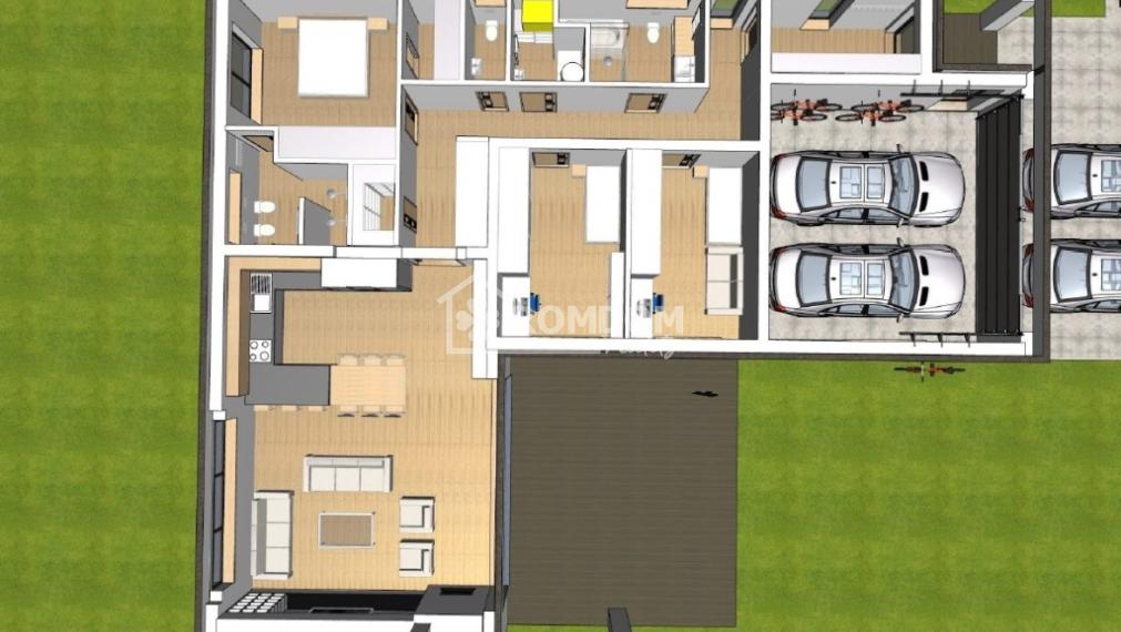 Predané - 4i nízkoenergetický bungalov Teplička nad Váhom, Žilina