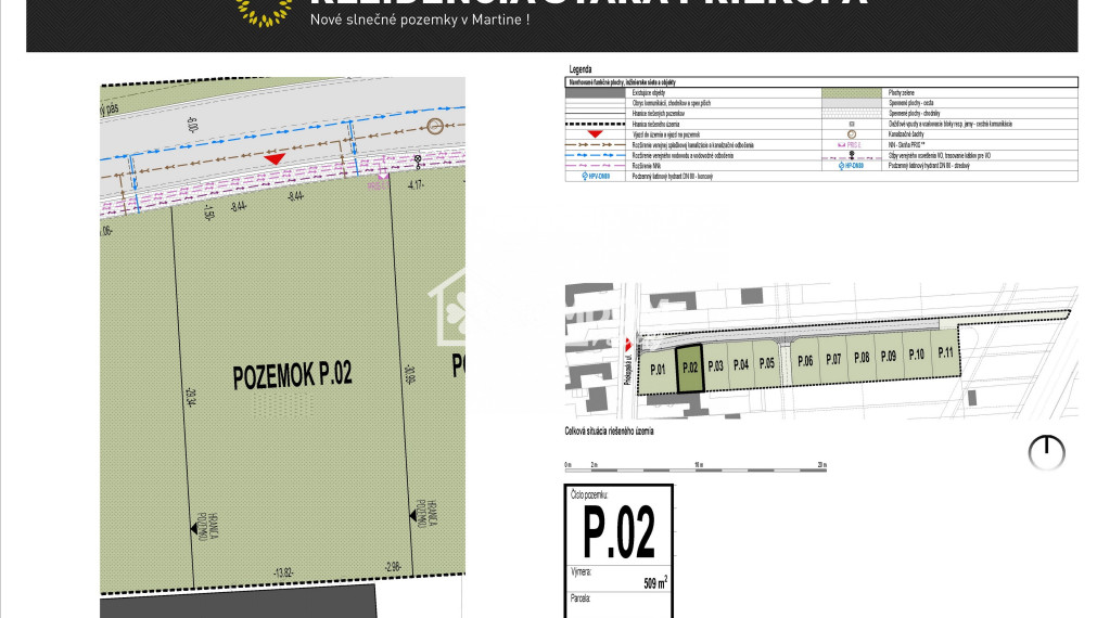 Predaj stavebný pozemok, Martin-Priekopa