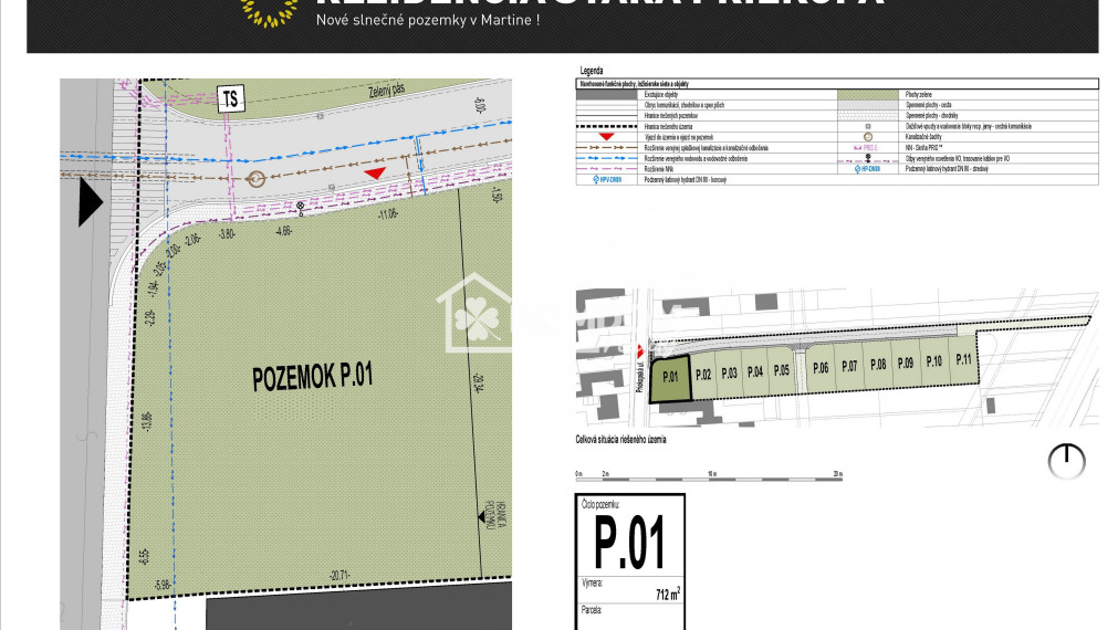 Predaj stavebný pozemok, Martin-Priekopa