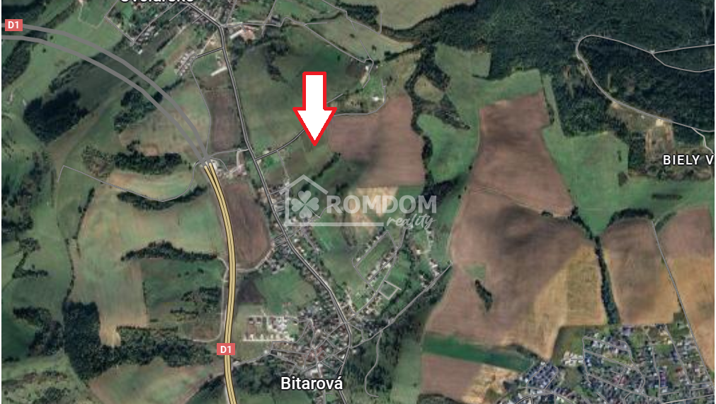 Predaj, stavebný aj rekreačný pozemok Ovčiarsko, Žilina exkluzívne ROMDOM