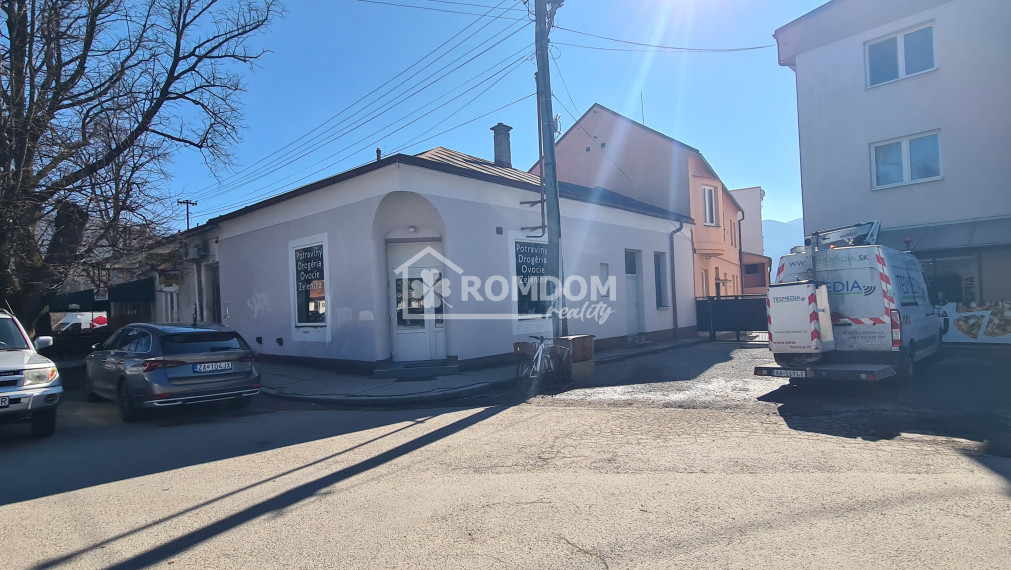 Predajňa, rodinný dom Varín, okres Žilina