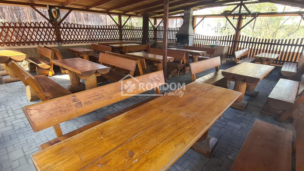 Prenájom, terasa s výčapom Bytča, exkluzívne ROMDOM