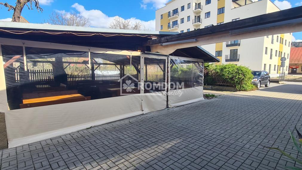 Prenájom, terasa s výčapom Bytča, exkluzívne ROMDOM