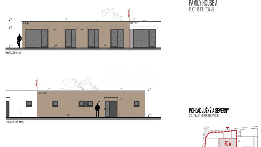 Predaj, rodinný dom, bungalov A, Martin - Priekopa