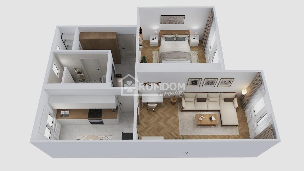 Rezervované! 2i byt 65m2 + garáž, Žilina centrum