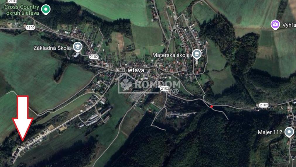 Predané, stavebný pozemok so všetkými sieťami Lietava, okr. Žilina