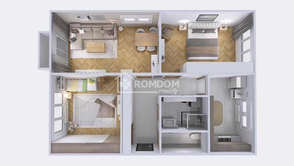 REZERVOVANÉ - 3i byt 75m2, Žilina, Bulvár