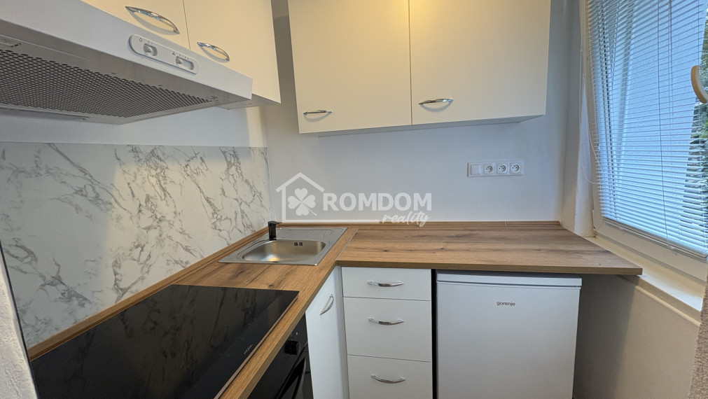 Prenájom 1-izbový byt Závodská cesta