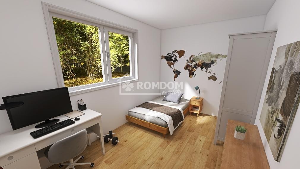 PREDAJ murovaný 4-izbový bungalov (dom 1), Láb, okr. Malacky