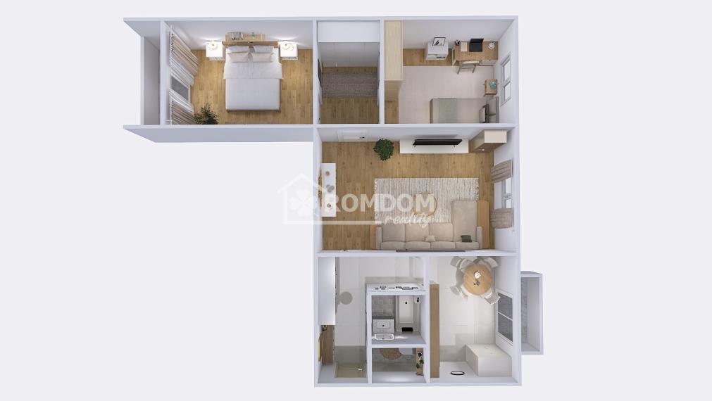 REZERVOVANÉ - 3i byt 76m2 + balkón a loggia, Žilina Bulvár