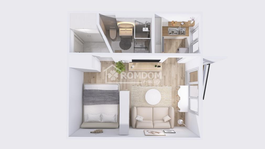 Rezervované, 1-izbový byt Žilina, Širšie centrum