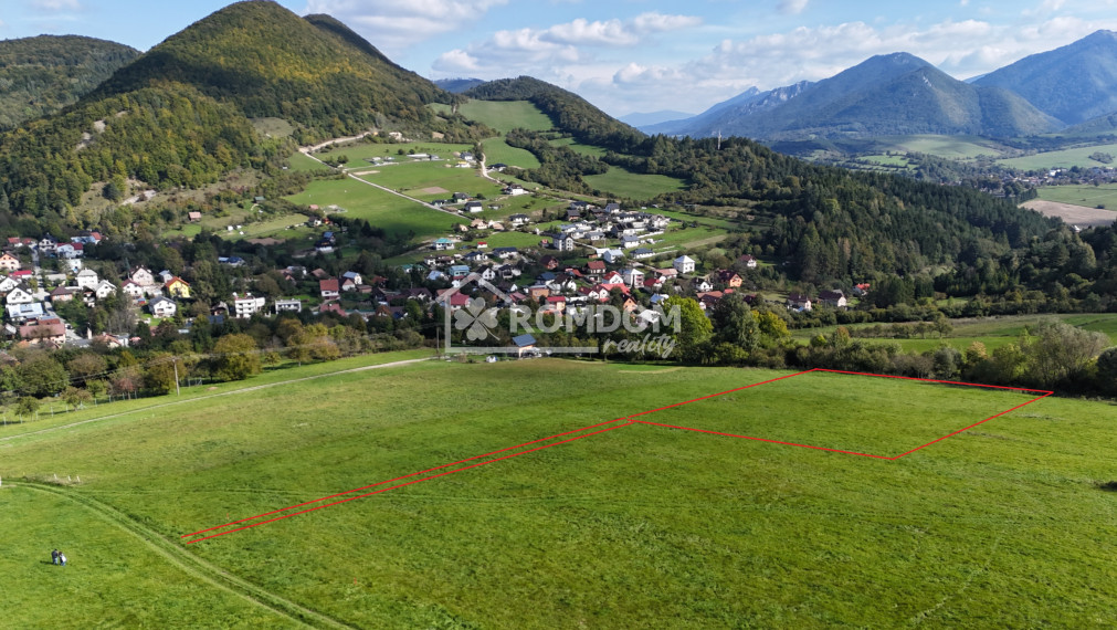 Znížená cena ! rekreačný pozemok Lysica, okres Žilina