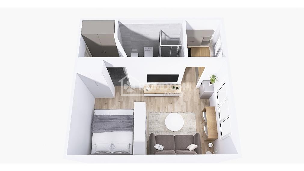 Predaj 1-izbový byt, Závodská cesta-Žilina