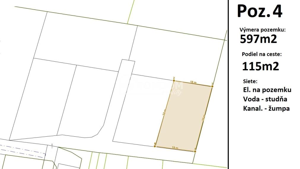 Predaj, rekreačné pozemky Lúky, okr. Púchov