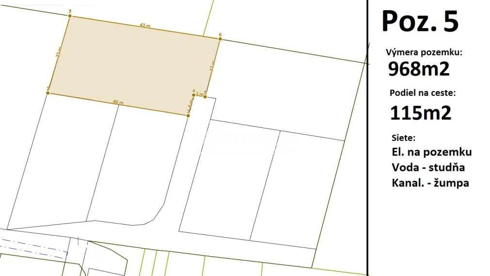 Predaj, rekreačné pozemky Lúky, okr. Púchov