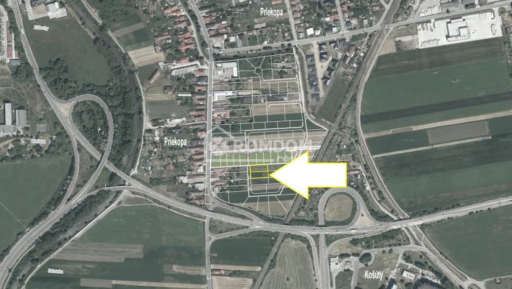 Stavebné pozemky Rezidencia Stará Priekopa, Martin-Priekopa