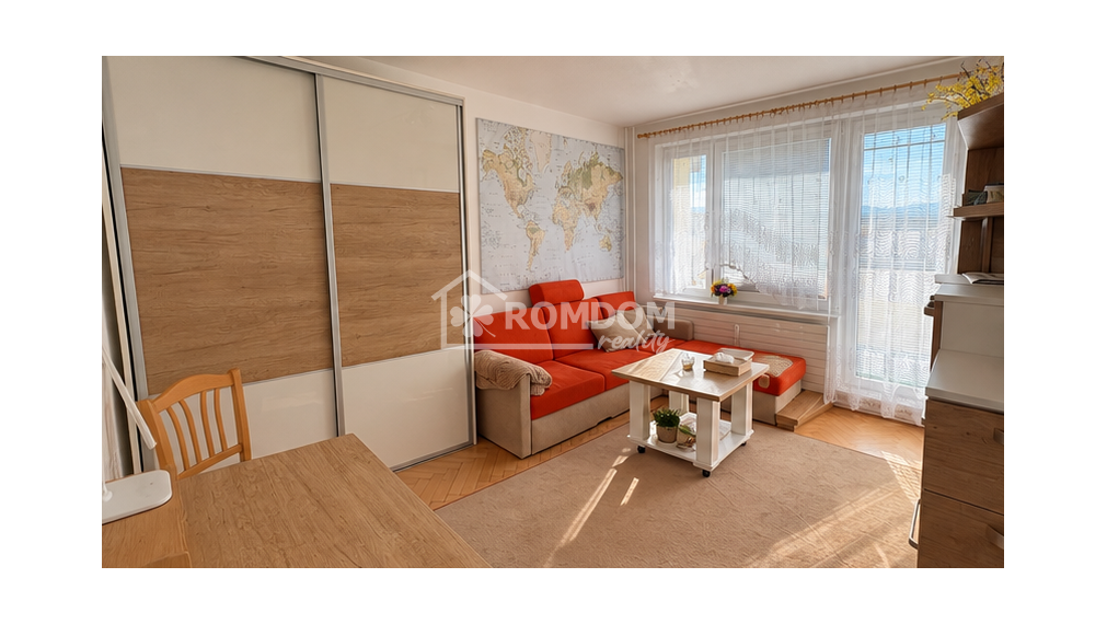 Predaj 1-izbový byt s dvomi lodžiami Vlčince , Žilina