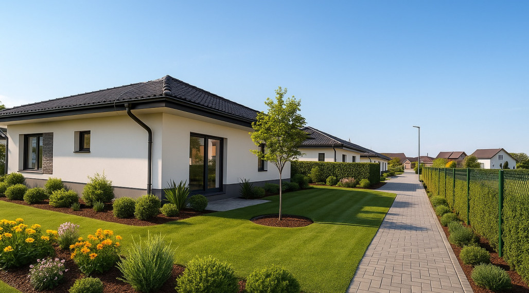 PREDAJ murovaný 4-izbový bungalov (dom 1), Láb, okr. Malacky