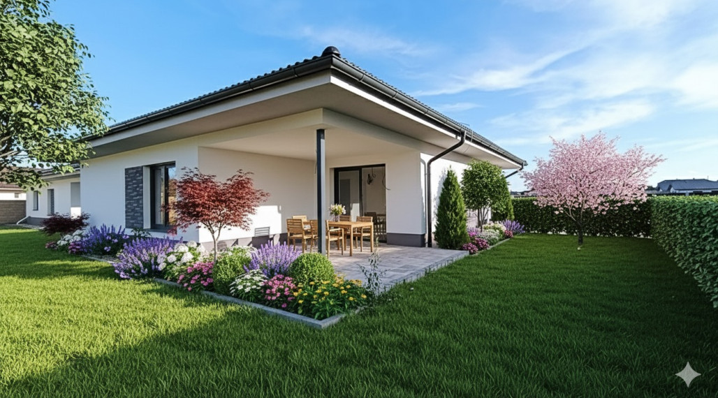 PREDAJ murovaný 4-izbový bungalov (dom 2), Láb, okr. Malacky