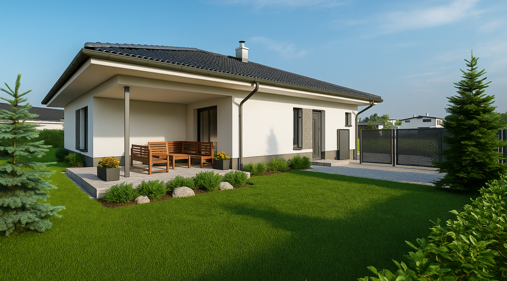 AKCIA! PREDAJ murovaný 4-izb. bungalov (dom 3), Láb, okr. Malacky