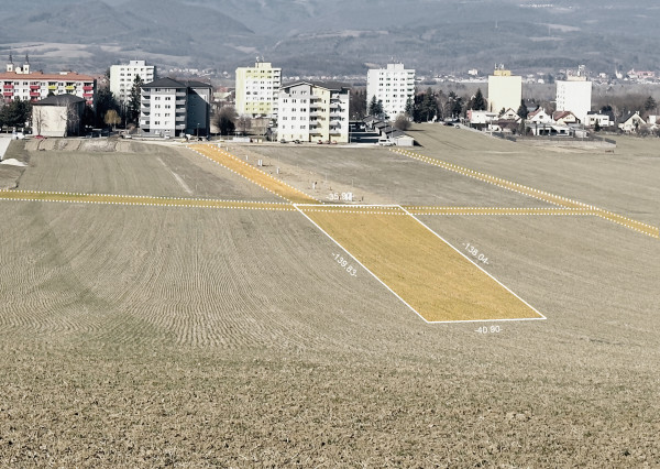 Na predaj stavebný pozemok Ilava - Slnečná ulica