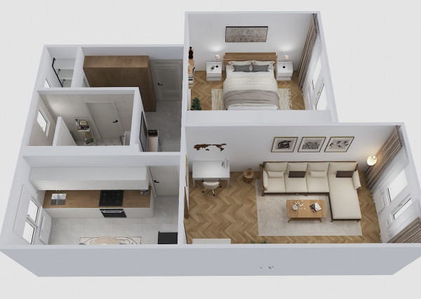 Rezervované! 2i byt 65m2 + garáž, Žilina centrum