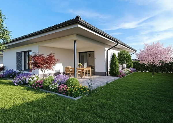 PREDAJ murovaný 4-izbový bungalov (dom 2), Láb, okr. Malacky