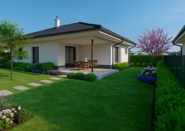 AKCIA! PREDAJ murovaný 4-izb. bungalov (dom 4), Láb, okr. Malacky