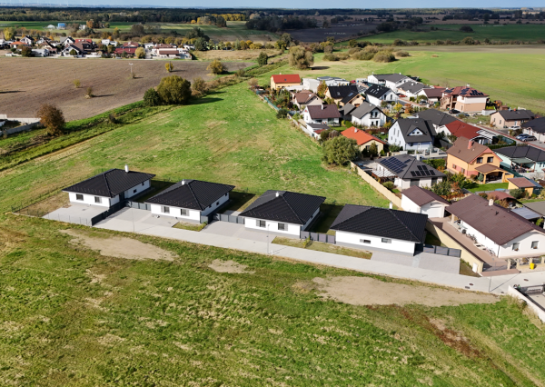 Predaj rodinných domov Láb (Malacky) ZDARMA! 3D vizuál záhrady